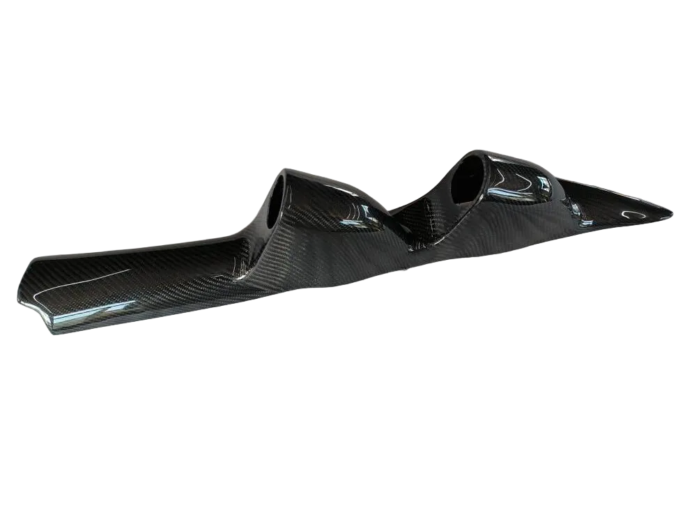 R32 Skyline A-Pillar GR Style Twin Gauge Pod 52mm - Carbon