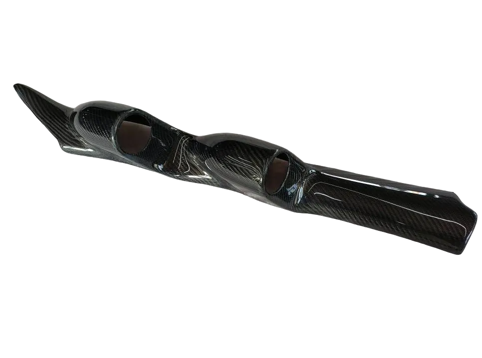 Carbon fiber tool handle on a textured surface