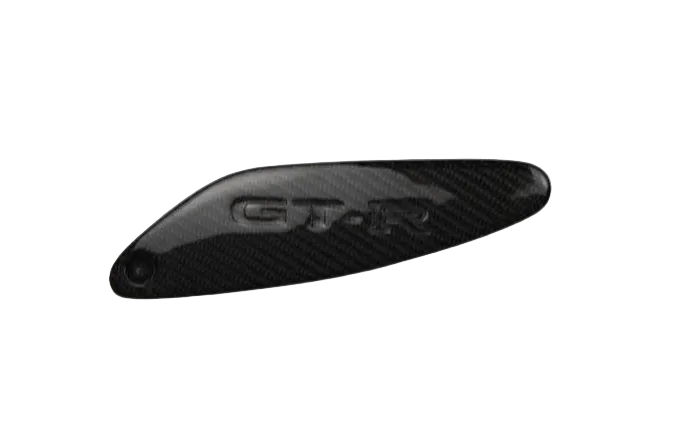 R33 GTR REAR SPOILER END CAPS - Carbon
