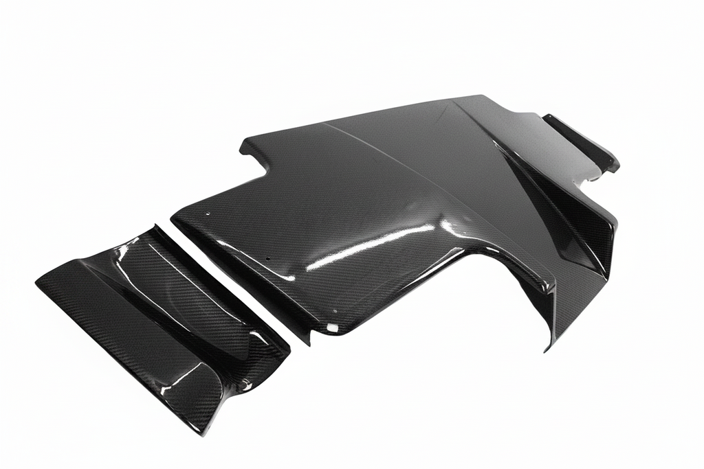 R32 GTR Top Secret Style  Rear Diffuser - Carbon Fibre (3pcs)
