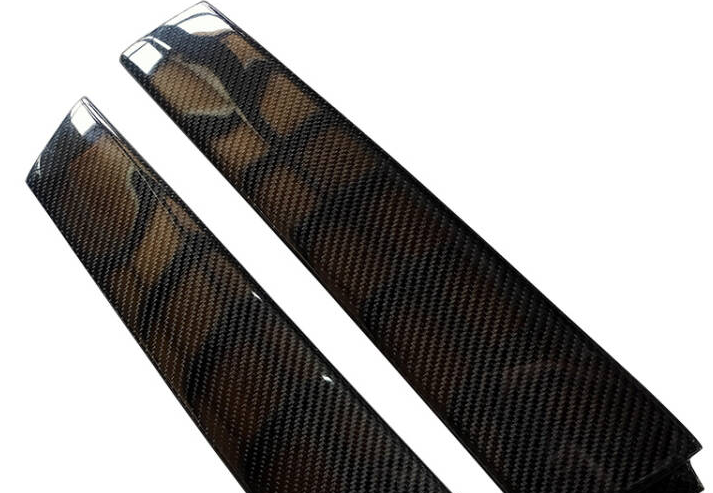 R33 Skyline Carbon Fibre B-Pillar Trim - Carbon