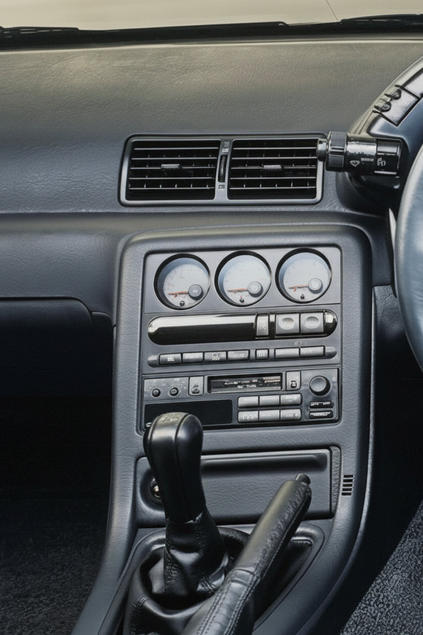R32 Skyline GTR / GTS Late Model Textured Stereo & Gear Surround Kit (Manual) – 2PCS